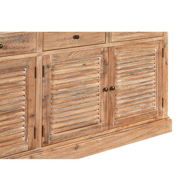 Lyon Oak Wood Sideboard with Whitewash Finish - Image 10
