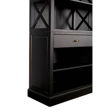 Lyon Black Birchwood Large Cabinet - Image 6