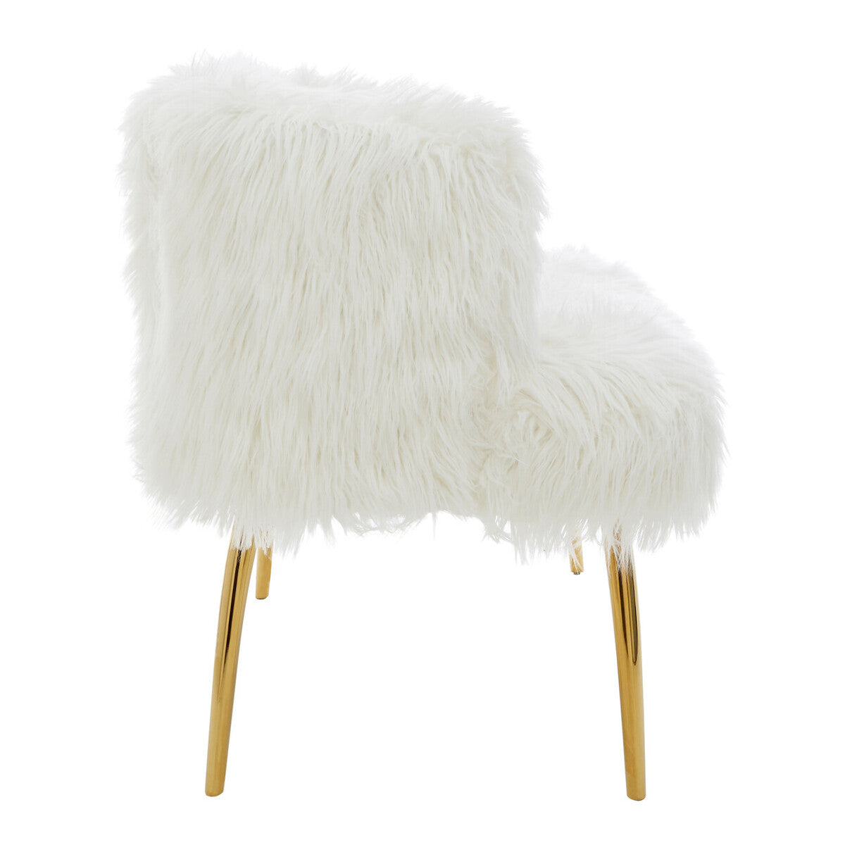 Clarence Natural Fur Effect Sofa