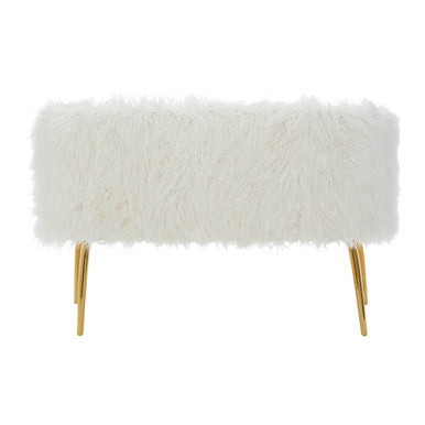 Clarence Natural Fur Effect Sofa