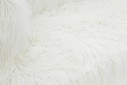 Clarence Natural Fur Effect Sofa