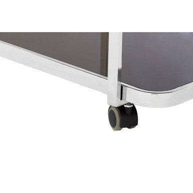 Alvaro Chrome Drinks Trolley