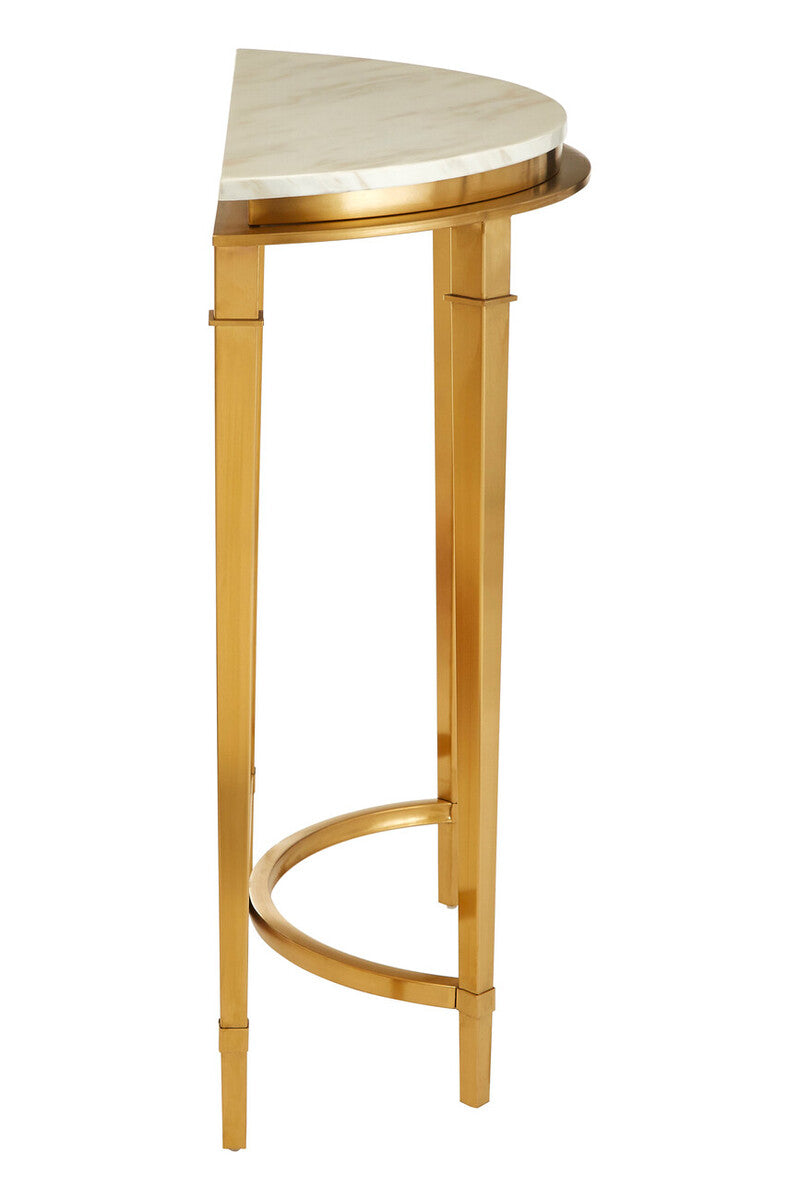 Alvaro Half Moon Console Table