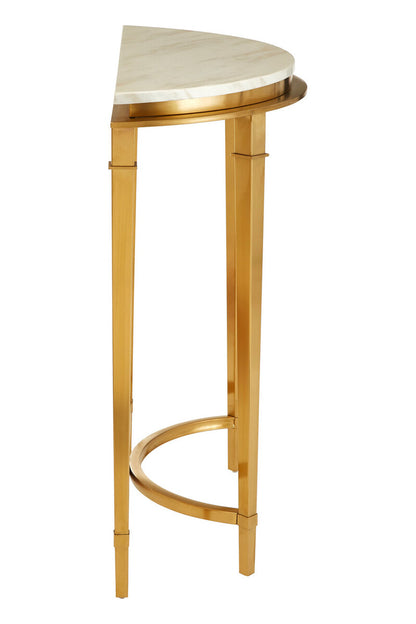 Alvaro Half Moon Console Table