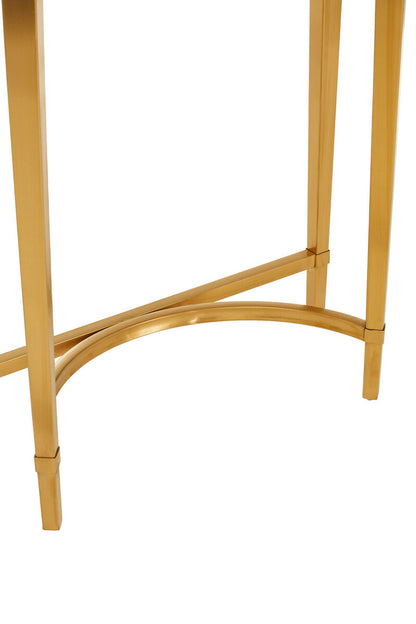 Alvaro Half Moon Console Table