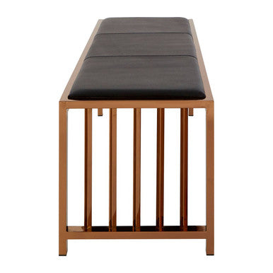 Novara Rose Gold Bench