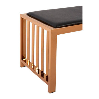 Novara Rose Gold Bench