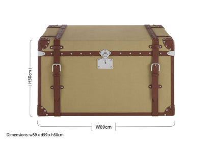 Columbus Large Canvas Storage Trunk