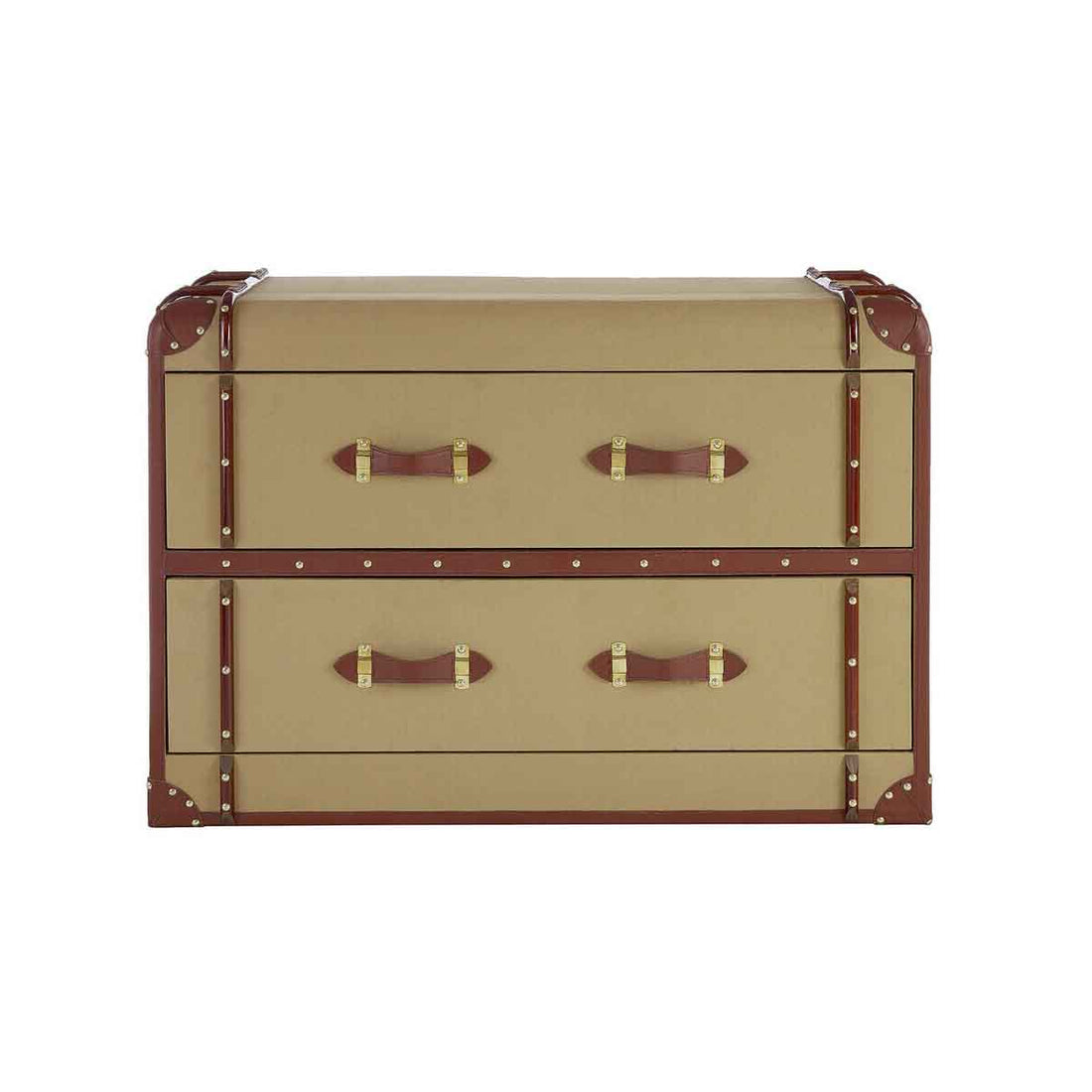 Columbus 2 Drawer Canvas Cabinet