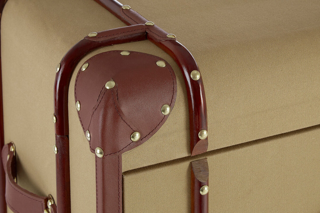 Columbus 2 Drawer Canvas Cabinet - Image 7