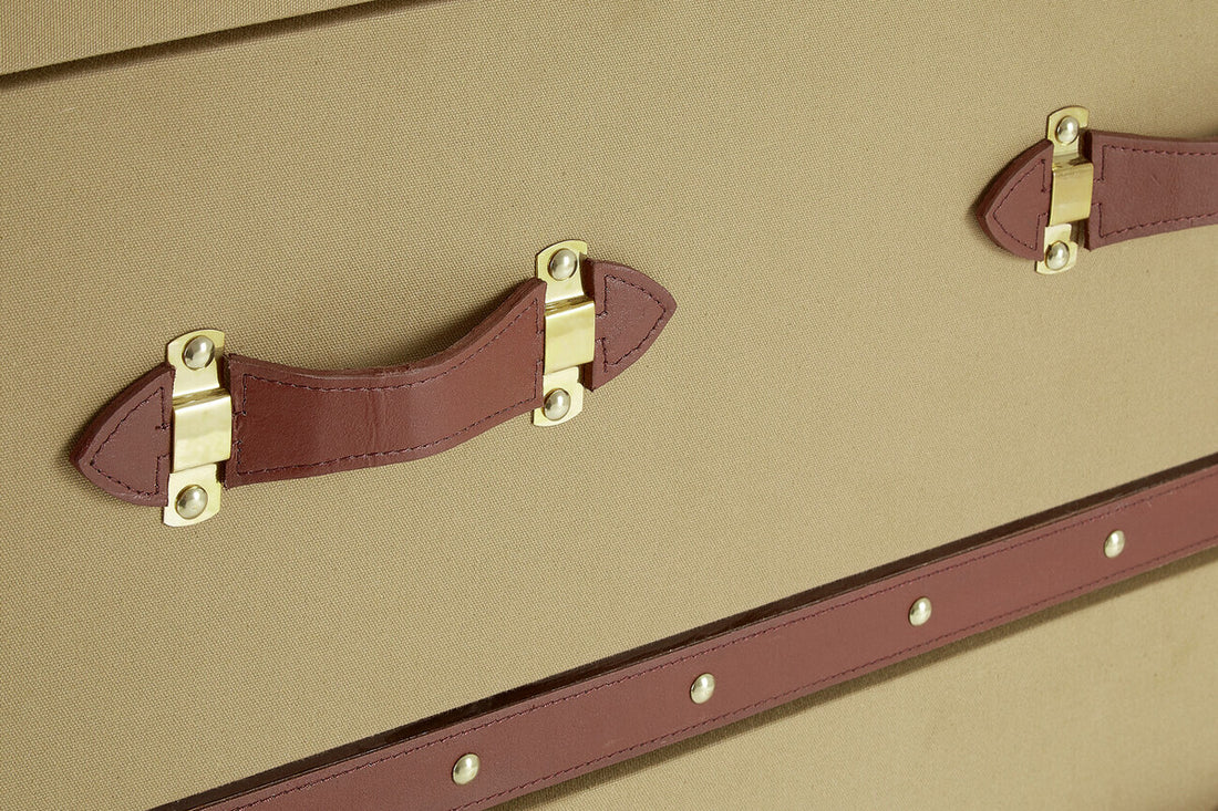 Columbus 2 Drawer Canvas Cabinet - Image 11