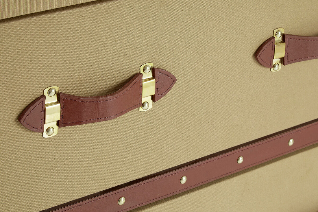 Columbus 2 Drawer Canvas Cabinet - Image 8