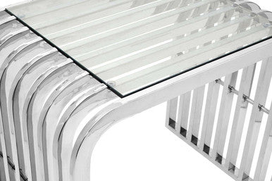 Vogue Slatted End Table