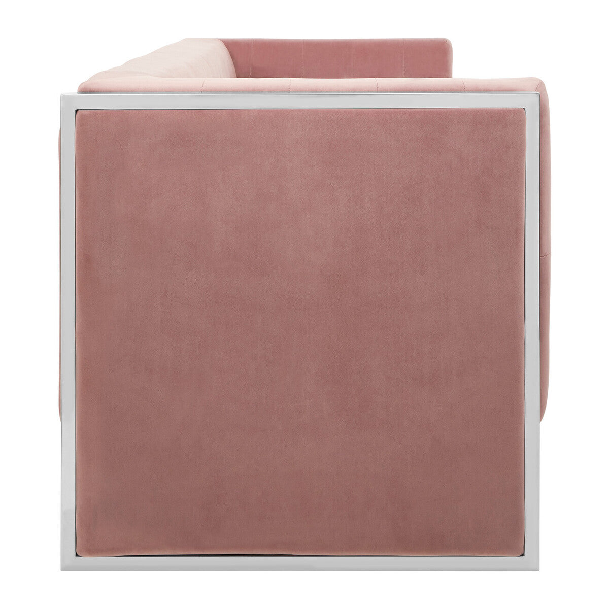 3 Seater Pink Velvet Sofa, Vogue