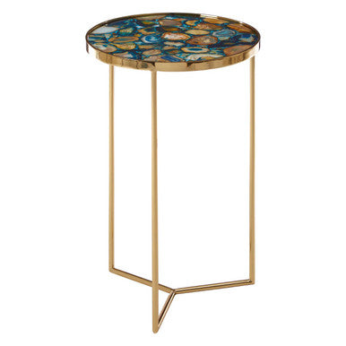 Vita Blue Agate Table - Image 3
