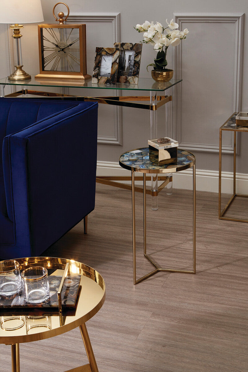 Vita Blue Agate Table - Image 4