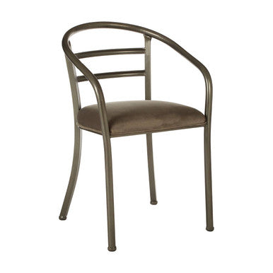 New Foundry Armchair With Curved Backrest