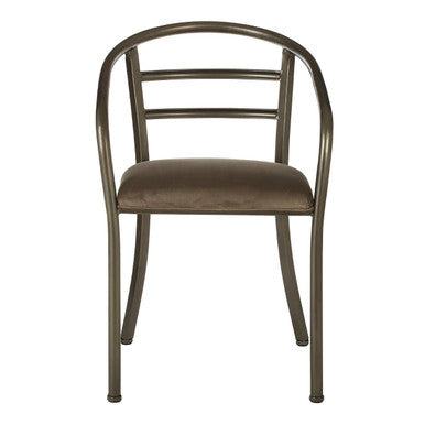 New Foundry Armchair With Curved Backrest