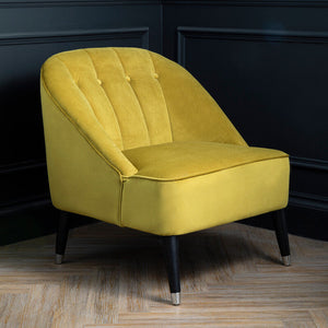 Doucet Dijon Velvet Chair