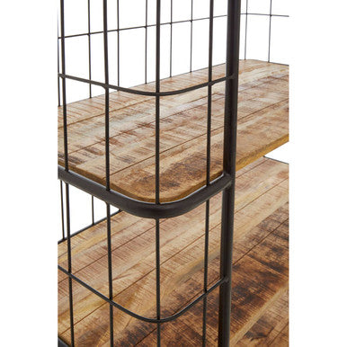 Crest 6 Tier Shelf Unit with Wheels - Image 6