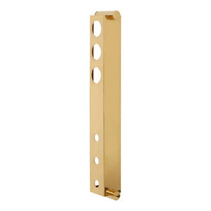 6 Bottle Gold Finish Vertical Wine Rack | Novo