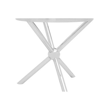 Novo Round Silver Side Table - Image 3