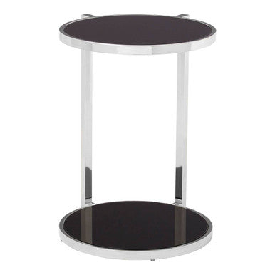 Novo Side Table With Rounded Base