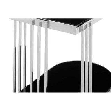 Novo Silver U Shaped Side Table