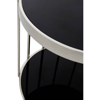 Novo Silver Cage Design Side Table - Image 5