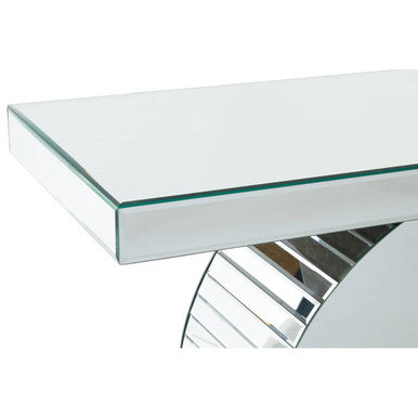Gianara Mirrored Console Table