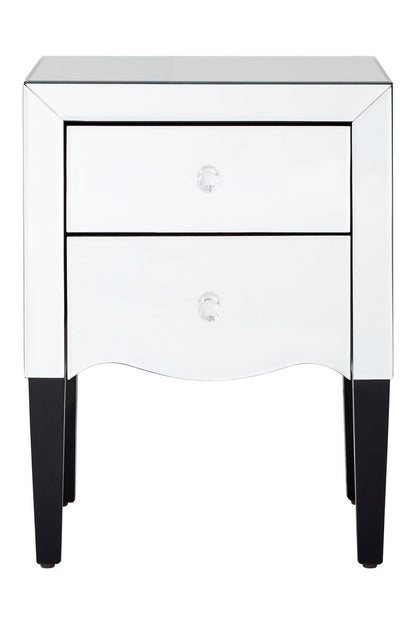Graciela 2 Drawer Bedside Table