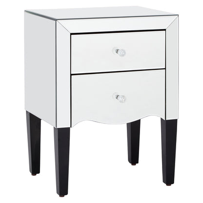Graciela 2 Drawer Bedside Table