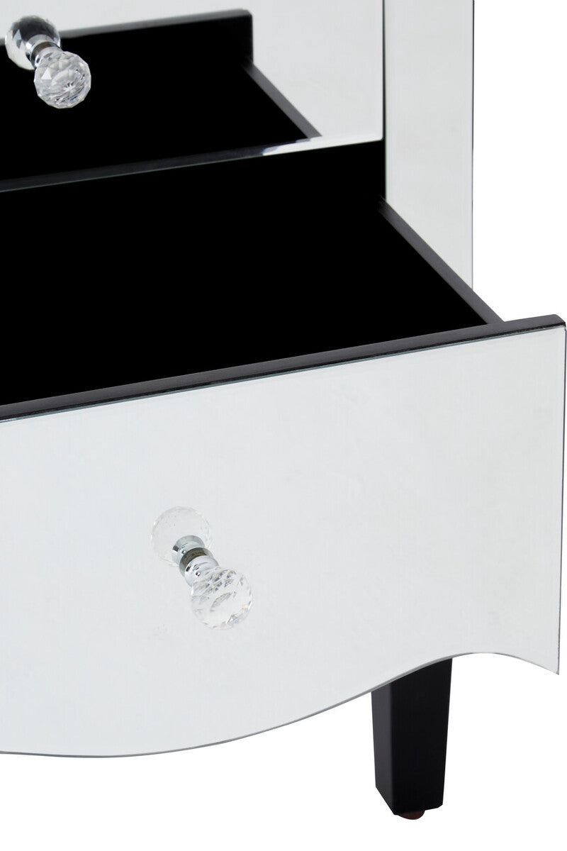 Graciela 2 Drawer Bedside Table