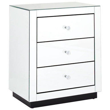 Gwynith 3 Drawer Bedside Table