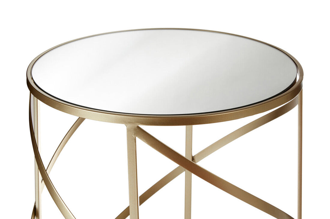 Avantis Set Of 2 Swirl Frame Tables
