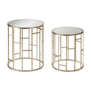 Avantis Set Of 2 Asymmetrical Frame Tables