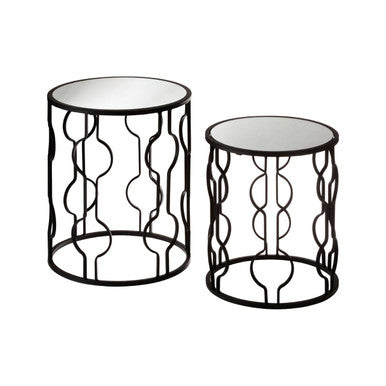 Avantis Set Of 2 Table With Undulating Frames