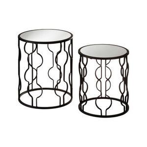 Avantis Set Of 2 Table With Undulating Frames