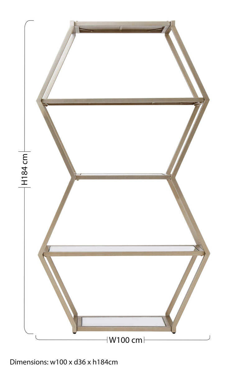 Roana Hexa Shelf Unit - Image 8