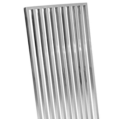 Eliza Silver Finish High Back Dining Chair - Image 7