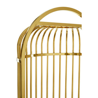 Eliza Gold Finish Dome Cage Chair - Image 6