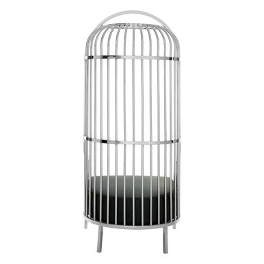 Eliza Silver Finish Dome Cage Chair - Image 6