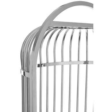 Eliza Silver Finish Dome Cage Chair - Image 10