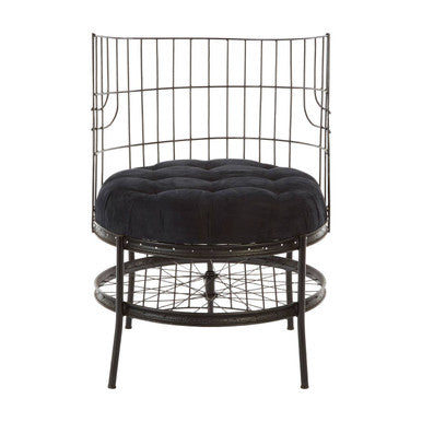 Mantis Black Finish Chair