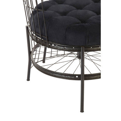 Mantis Black Finish Chair