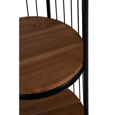 Mantis Small Black Finish Birdcage Shelf Unit - Image 5
