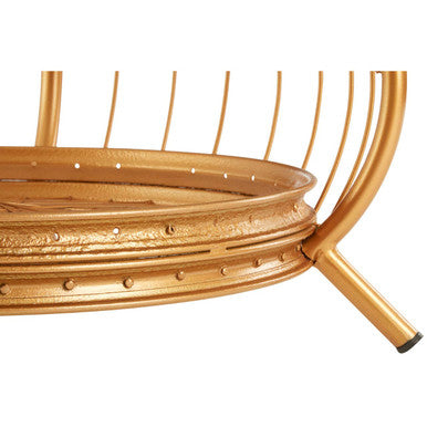 Mantis Gold Finish Coffee Table - Image 5