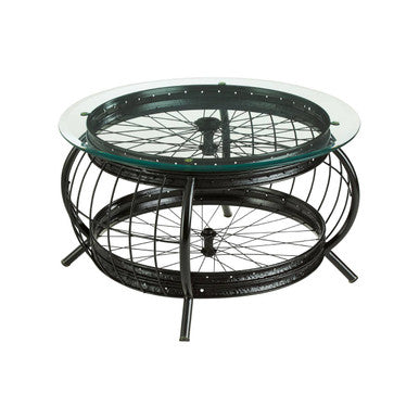 Mantis Black Finish Coffee Table