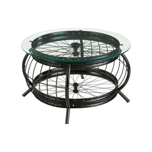 Mantis Black Finish Coffee Table