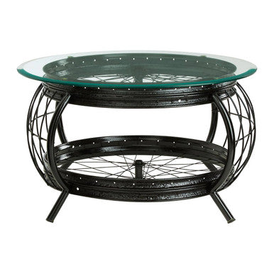 Mantis Black Finish Coffee Table - Image 6